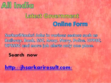 , Latest Government Online Form (1)