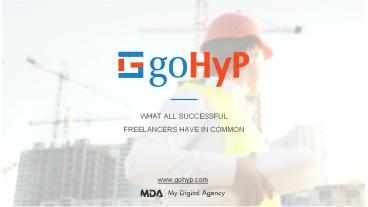 What All Successful Freelancers Have In Common