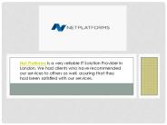 IT Consultancies in London - Net Platforms