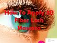 Steps To Apply 3D Fiber Lash Mascara | Mia Adora PowerPoint PPT Presentation