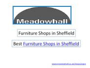 Furniture Shops in Sheffield