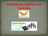 Permanent resident visa Australia