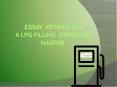 Essay Petroleum a LPG filling station PowerPoint PPT Presentation