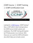 CCNP Certification Cost | CCNP Course  |  CCNP Training PowerPoint PPT Presentation