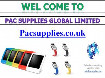 Pacsupplies.co.uk - Mobile payments