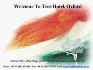 Best Hotel in Oxford
