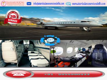 Fastest medical move by Panchmukhi Air Ambulance Service in Delhi