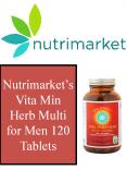 Nutrimarket’s Vita Min Herb Multi for Men 120 Tablets PowerPoint PPT Presentation