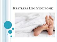 Restless legs syndrome