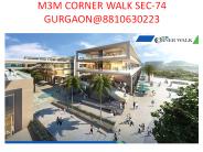 M3M CORNER WALK SEC-74 GURGAON@8810630223