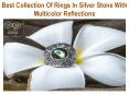 Best Collection Of Rings In Silver Stone With Multicolor Reflections PowerPoint PPT Presentation