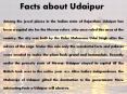 Facts about Udaipur PowerPoint PPT Presentation