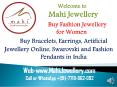 Buy Fashion Jewellery Online in Mumabi India: Mahi Jewellery