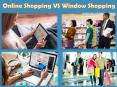 Online shopping vs Window Shopping