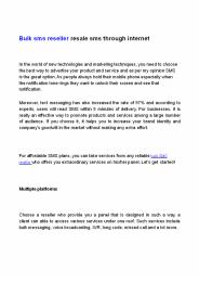 Bulk sms reseller resale sms through internet (1)