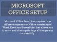 Many Applications Of Microsoft Office Setup PowerPoint PPT Presentation