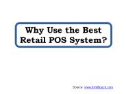 Why Use the Best Retail POS System?