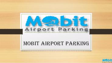 Compare Airport Parking - Mobit Airport Parking