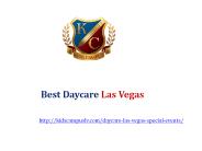 Best Daycare Las Vegas