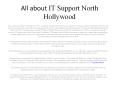 IT Support North Hollywood PowerPoint PPT Presentation