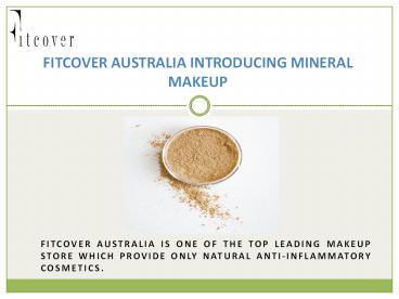 Looking For Mineral Makeup