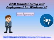 Latest Free 70-735 Exam Questions With Valid 70-735 Dumps