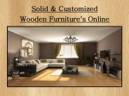 Solid Wood Furniture - Online Manufacturer