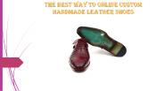 Online custom Handmade Leather Shoes