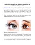 Protect your eyes from losing the focus of your imagination, with Bimatoprost eye drops. (1) PowerPoint PPT Presentation