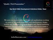 Top Notch Web Development Solutions Dallas, Texas