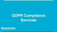 GDPR Compliance Services - Mobiloitte