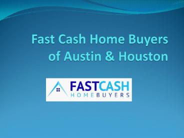 Sell Your Houston Area House Fast