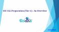 SSC CGL Preparation (Tier 1) - An Overview PowerPoint PPT Presentation