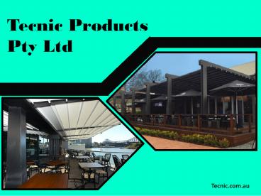 Rainproof Balcony Awnings