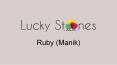 Ruby Gemstone - Lucky Stone