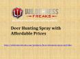 Best Deer Hunting Spray PowerPoint PPT Presentation