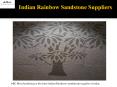Indian Rainbow Sandstone Supplier