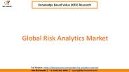 Global Risk Analytics Market Segmentation