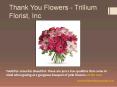 Thank You Flowers - Best Flower Shops Toronto PowerPoint PPT Presentation