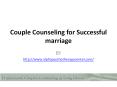 Couple Counseling for Successful marriage PowerPoint PPT Presentation