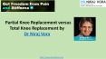 Partial Knee Replacement Versus Total Knee Replacement: Which is right for you? | Dr Niraj Vora PowerPoint PPT Presentation