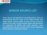 Senior Medicare List - Seniorsourcelist