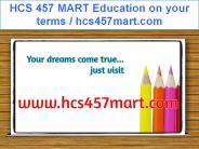 HCS 457 MART Education on your terms / hcs457mart.com