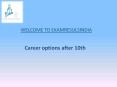 Career options after 10th PowerPoint PPT Presentation