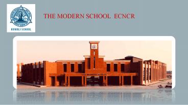 Modern School ECNCR Activity