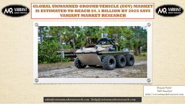 Unmanned Ground Vehicle (UGV) Market