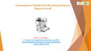 Tonometers Market Professional Survey Report 2018