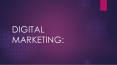 Digital Marketing PowerPoint PPT Presentation