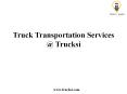 Truck Transportation Services In KSA PowerPoint PPT Presentation