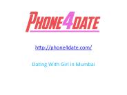Dating With Girl in Mumbai